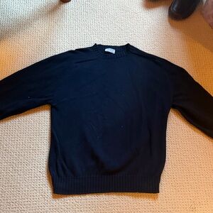 Brooks Brothers Men’s Black Sweater Large